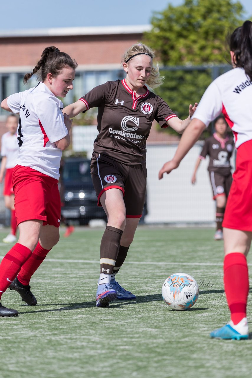 Bild 74 - wBJ St. Pauli - Walddoerfer : Ergebnis: 1:11